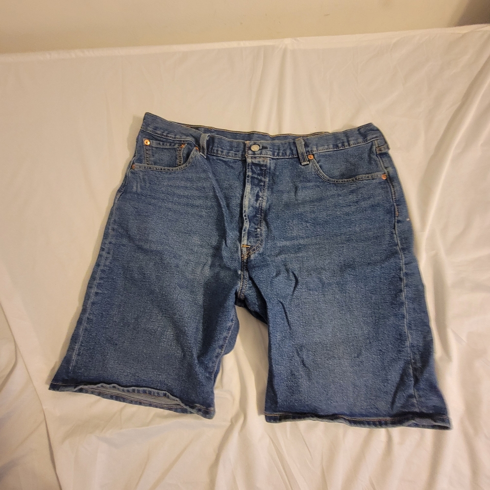 Men's Blue Denim Jean Shorts